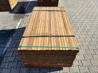 Ca. 396x Guyana Ipé Latten Geschaafd, 25x40mm, lengte 155cm